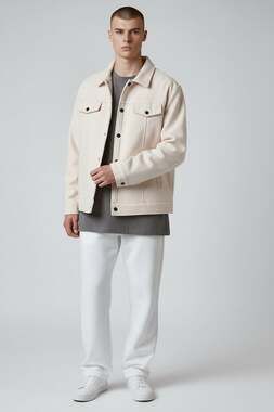 Casual Jacket - Cream